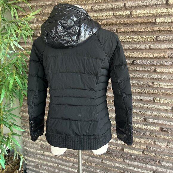 Lululemon Black Down Right Cozy Pullover Jacket Size 8 - Picture 9 of 12